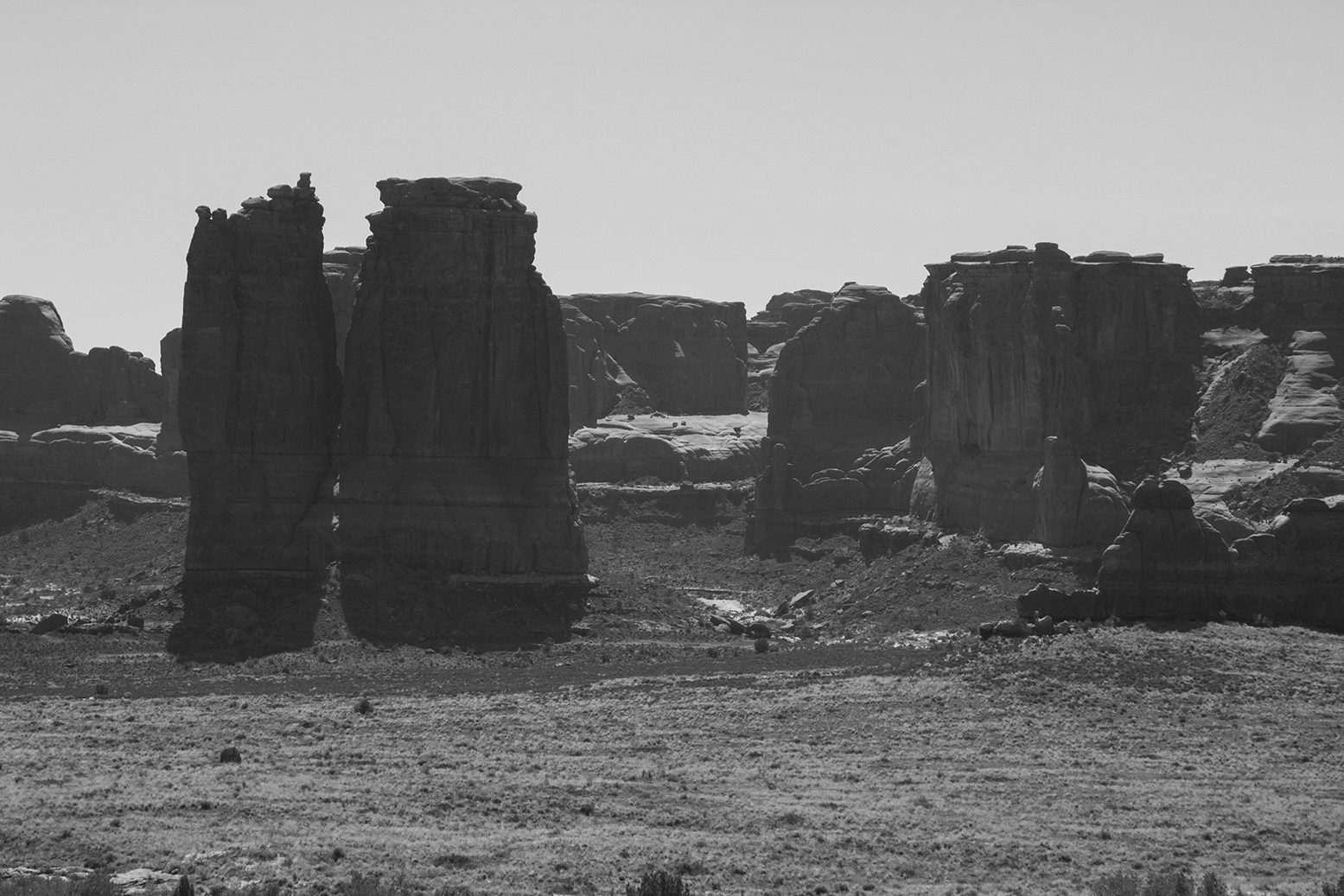 Cliffs outside Moab, Ut