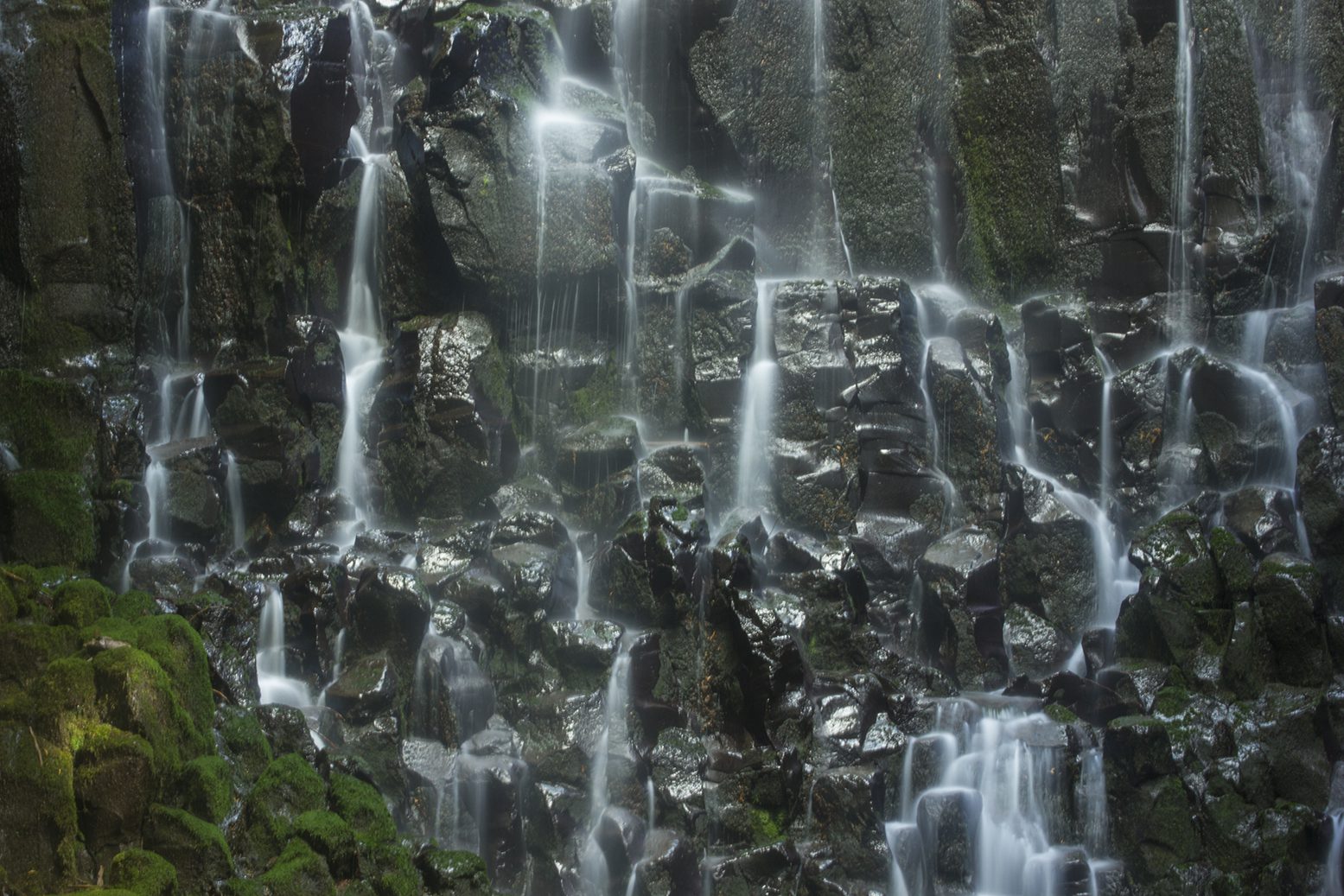 Ramona Falls detail 1, Oregon